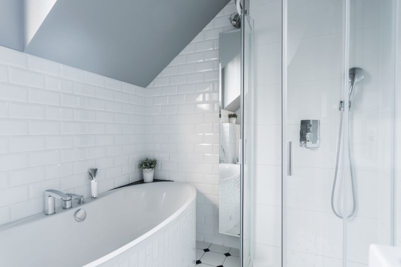 Contemporary Walk-In Shower